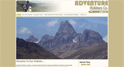 Desktop Screenshot of adventureholidays.co.ke
